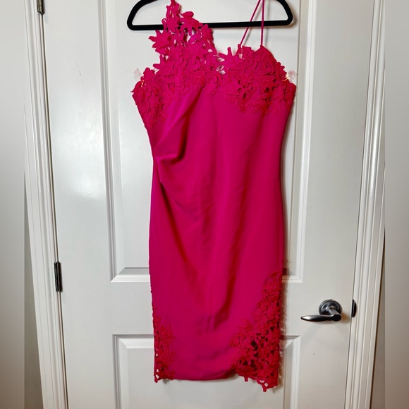 Marciano Fuchsia Strapless Dress US 10 (EU 44) - Picture 4 of 8
